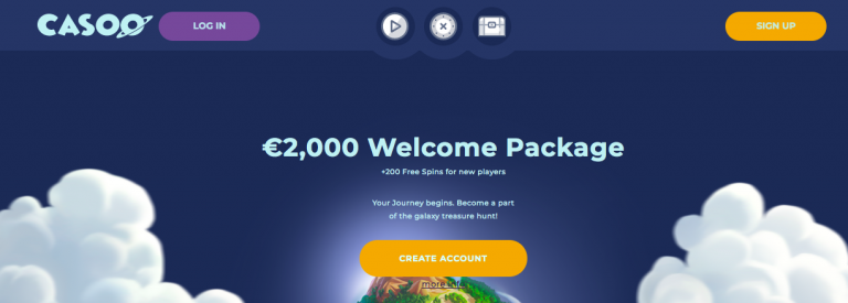 Casoo Casino Welcome Bonus