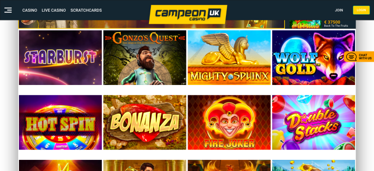 CampeonUK casino