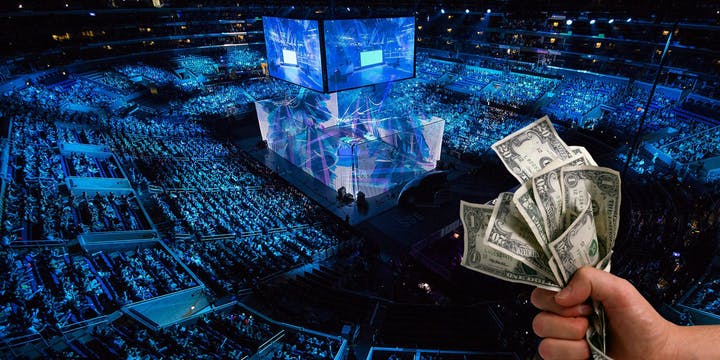 Esports betting arena