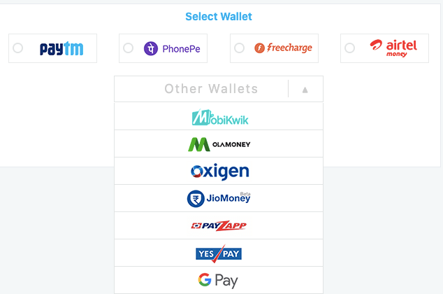 Choose GooglePlay payment method