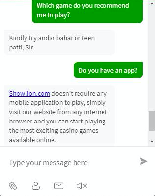 showlion customer support