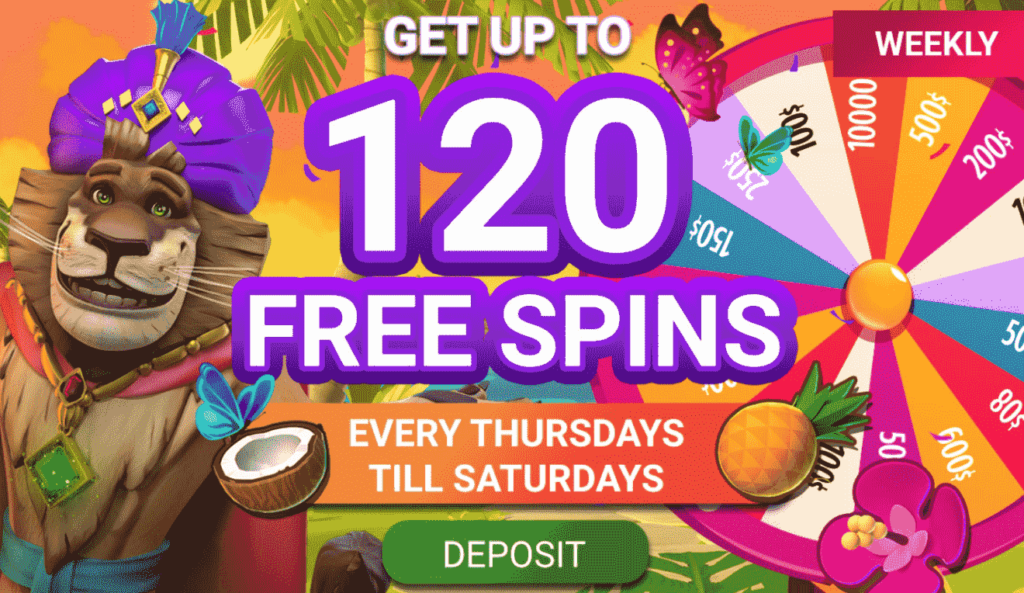 Free Spins on JungleRaja 