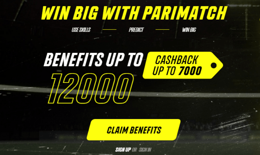 parimatch bonus banner