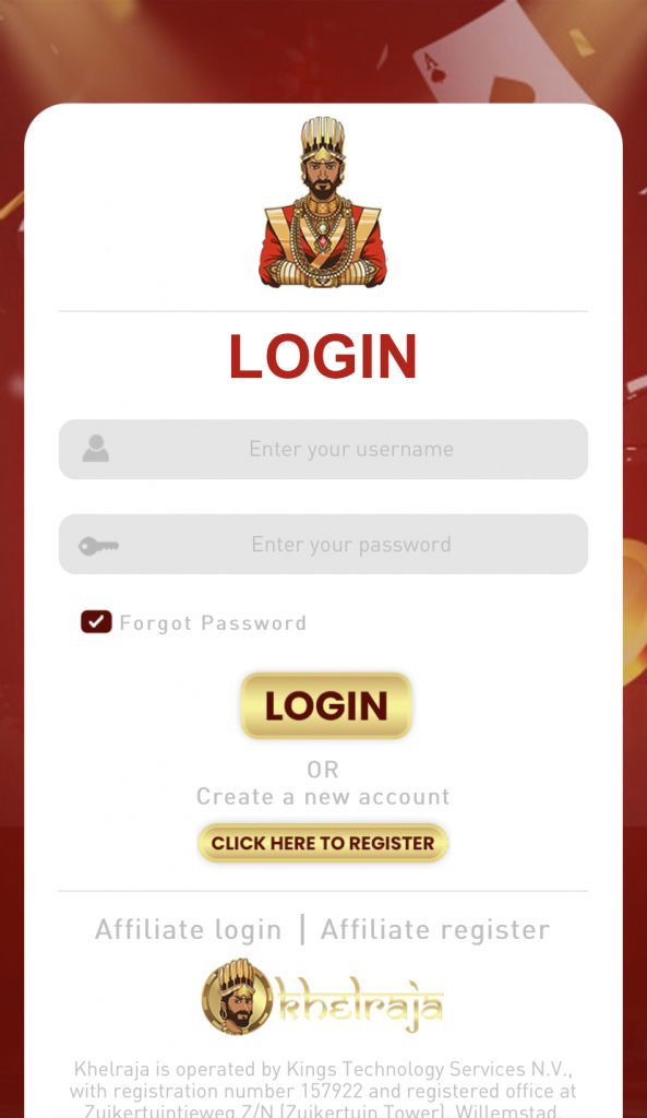 Sign up and Login Process