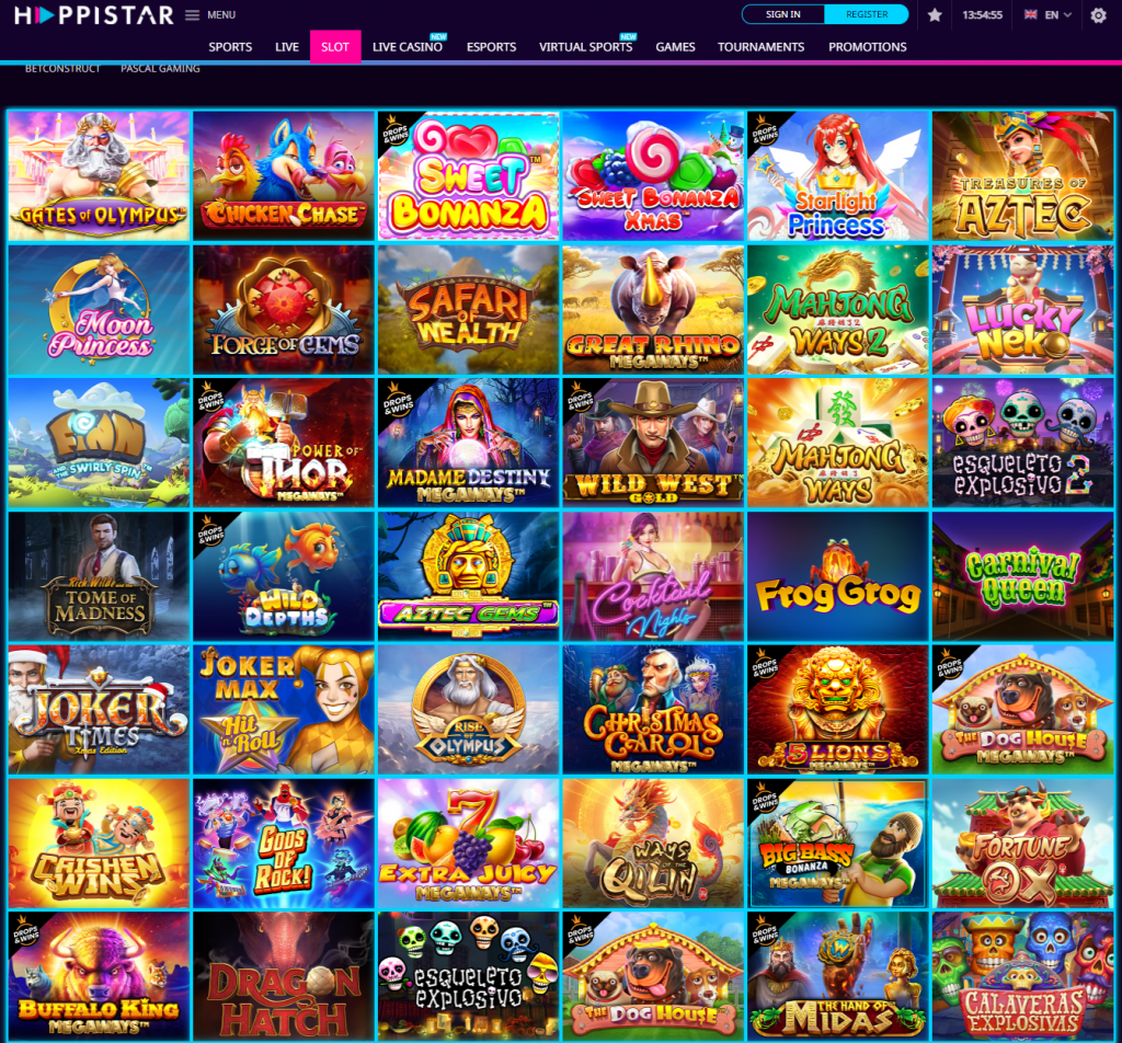 Slots at Happistar