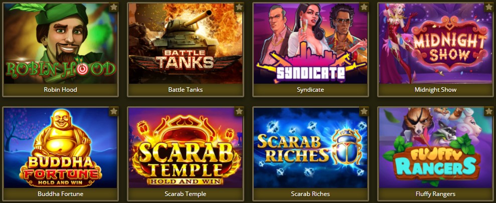 Slots at Bollywood Casino