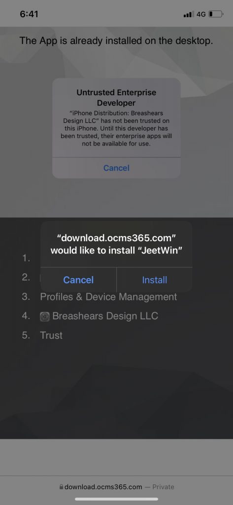 Download JeetWin App for iOS