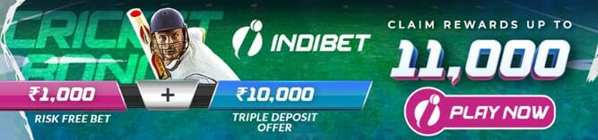 Welcome Bonus at Indibet