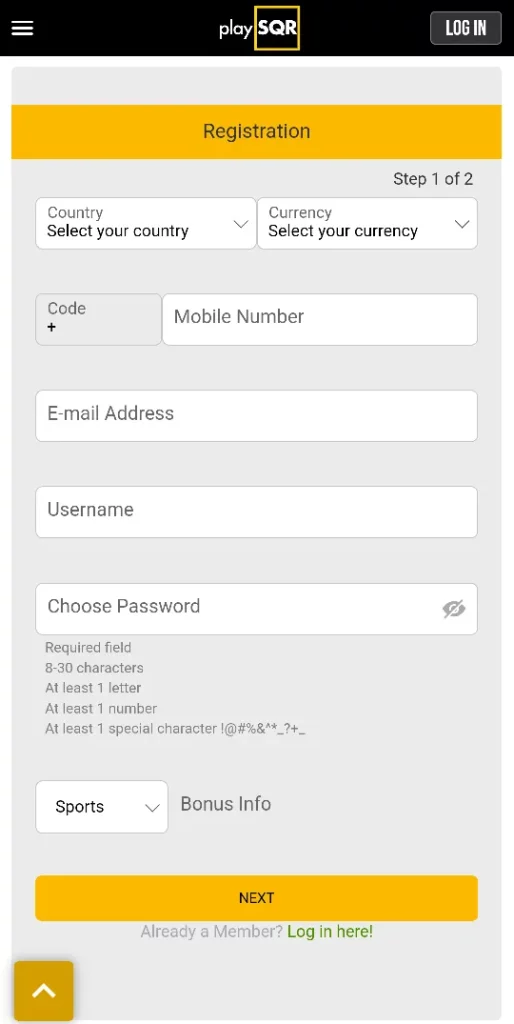 Signup and Login Process