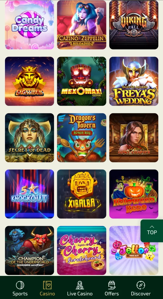 Slots at Guruplay 