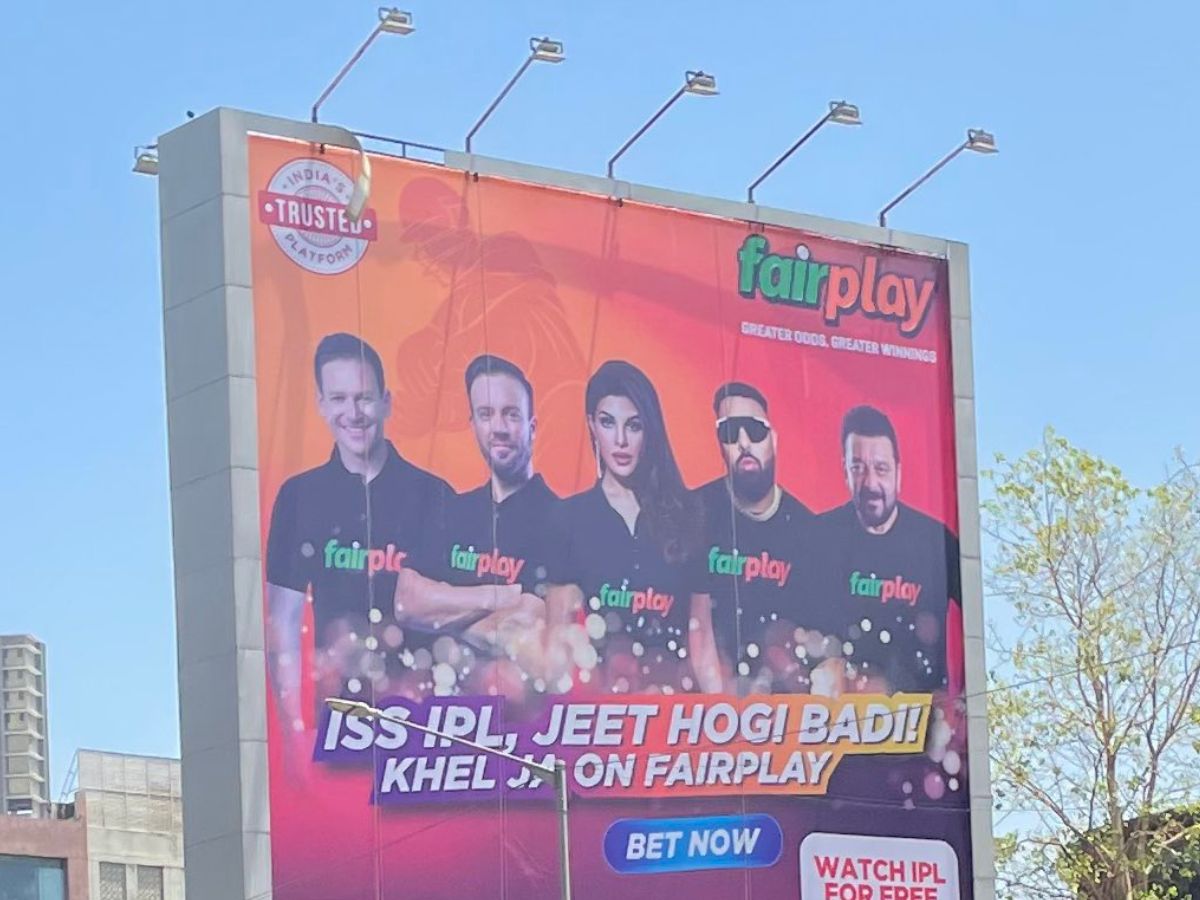 Gambling Promotion Hoardings in India